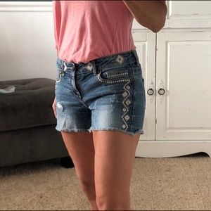 Jean shorts